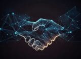 Why Internal Linking is Important for Ecommerce SEO shown by digital hands shaking
